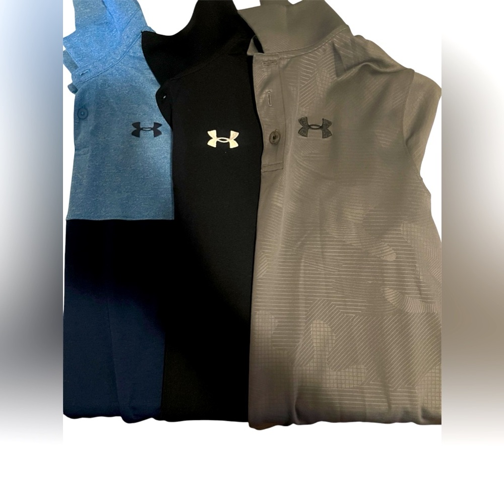 Under Armour Youth Polos - Lot of 3